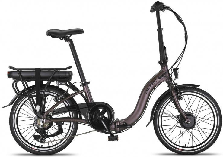Altec Comfort E bike Vouwfiets 20 inch Terra Brown 7v online kopen