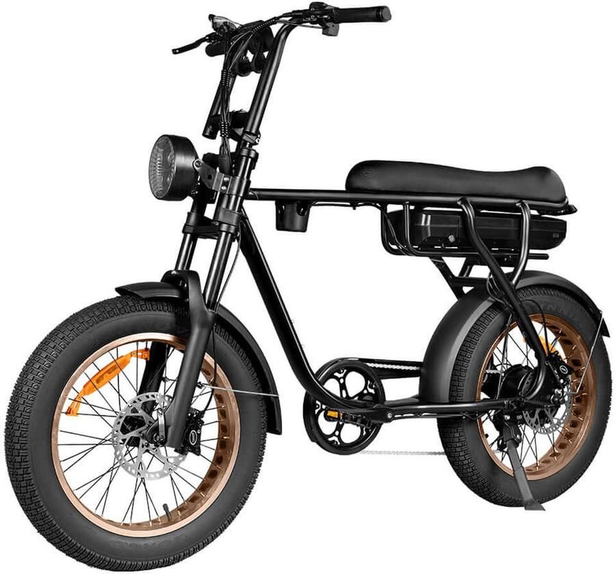 7Go EB20 Fatbike Zwart