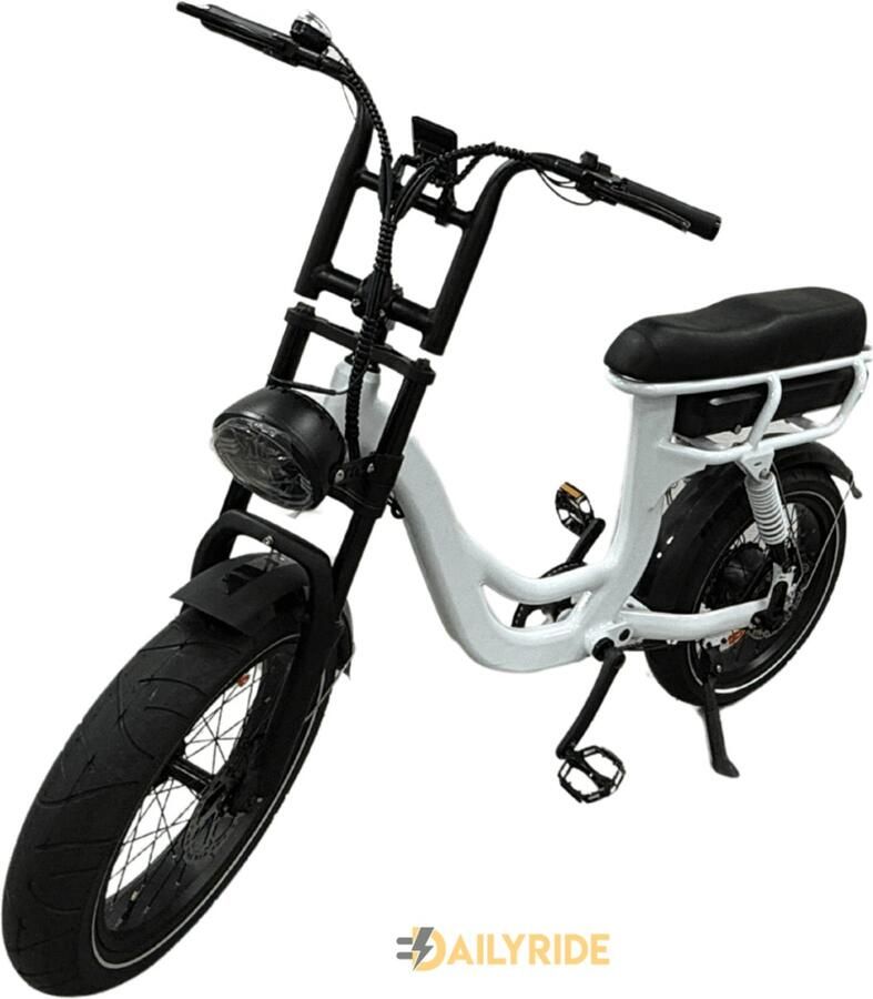 7Go EB8 – Elektrische Fatbike E-Bike – Nieuw Model – Grijs – 250W Motor – Max 25 km u – 7 Versnellingen – Hydraulische Rem