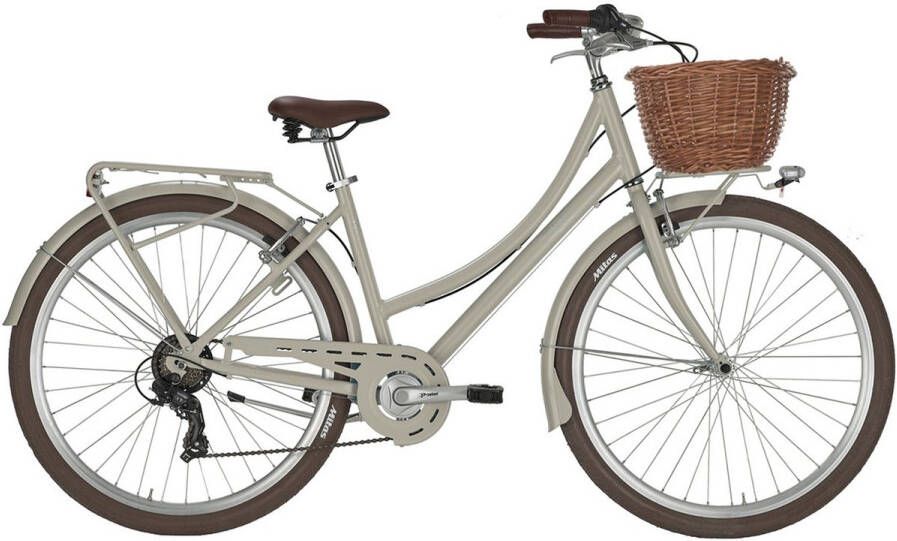 89 ANITAbyAlpina Stadsfiets 28 inch VELVET Lady beige