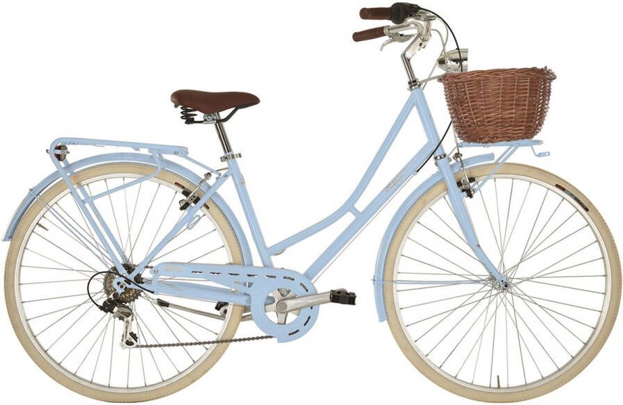 89 ANITAbyAlpina Stadsfiets 28 inch VIAGGIO lichtblauw