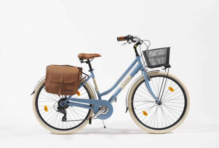 95 VENICE I love Italy Stadsfiets 28 inch 605 Aluminium Dames blauw