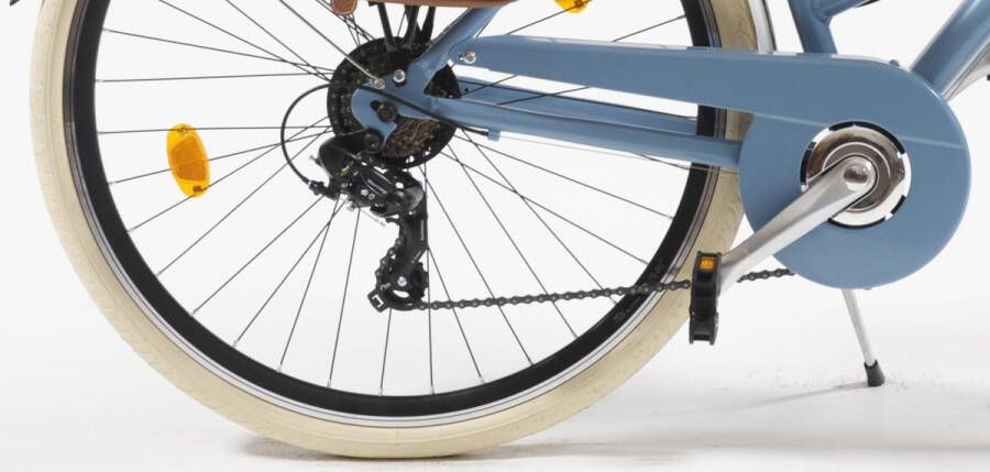 95 VENICE I love Italy Stadsfiets 28 inch 605 Aluminium Dames blauw