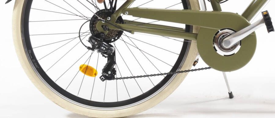 95 VENICE I love Italy Stadsfiets 28 inch 605 Aluminium Dames Groen
