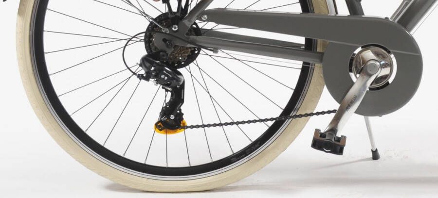 95 VENICE I love Italy Stadsfiets 28 inch 605 Aluminium Lady grijs