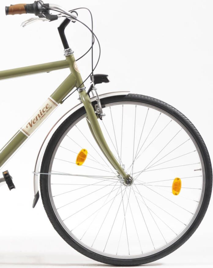 95 VENICE I love Italy Stadsfiets 28 inch 605 Man Groen