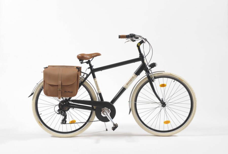 95 VENICE I love Italy Stadsfiets 28 inch 615 Man Zwart