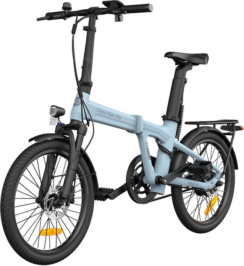 A Dece Oasis Elektrische vouwfiets -Air 20 Pro Bafang motor Automatische interne versnellingsnaaf 40N.m koppel Carbon-riem -Samsung accu -Blauw