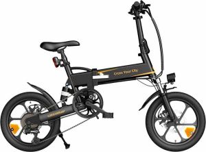 Ado X16 E Bike Elektrische Vouwfiets 16 Inch Max. 35km h 350W Lithium Batterij 7.Ah Shimano 7 Speed