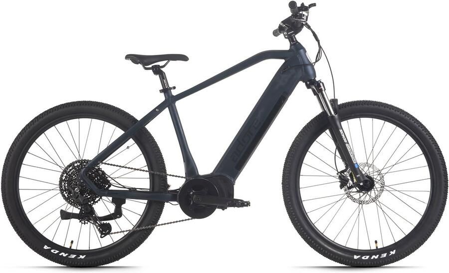 Adore E-Mountainbike 27 5 Alu MTB Pedelec GX-650 Middenmotor 80NM 15Ah Nachtblauw mat