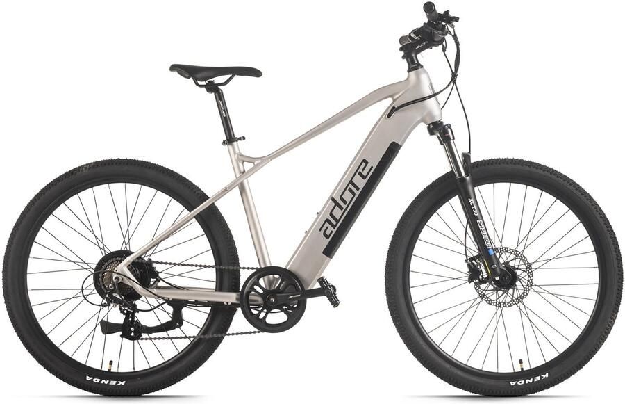 Adore E-Mountainbike 27 5 GV-650 Achterwielmotor 50 Nm 15 Ah Brushed Silver Mat