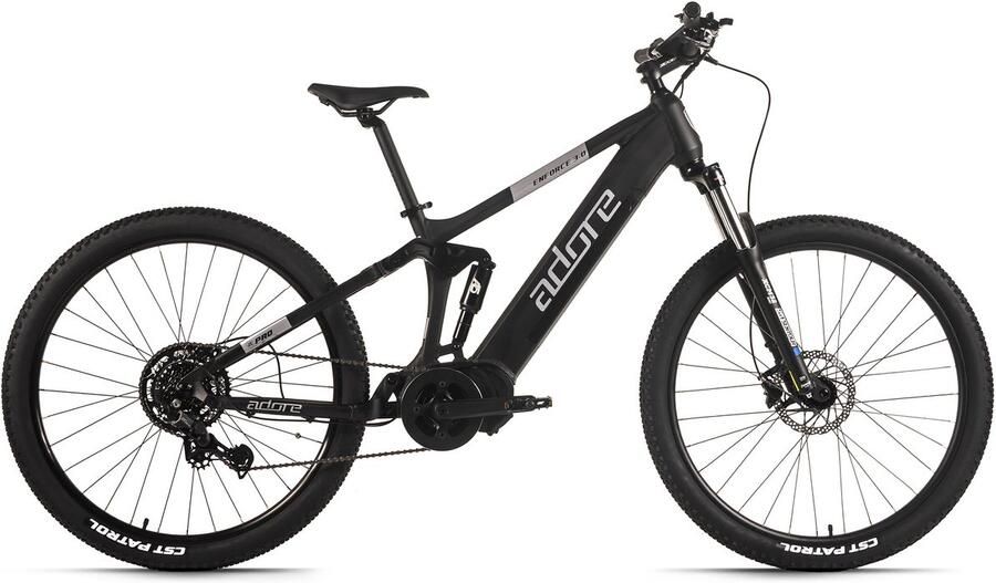 Adore E-Mountainbike Fully 29 Enforce 3.0 middenmotor 130Nm 15Ah zwart mat