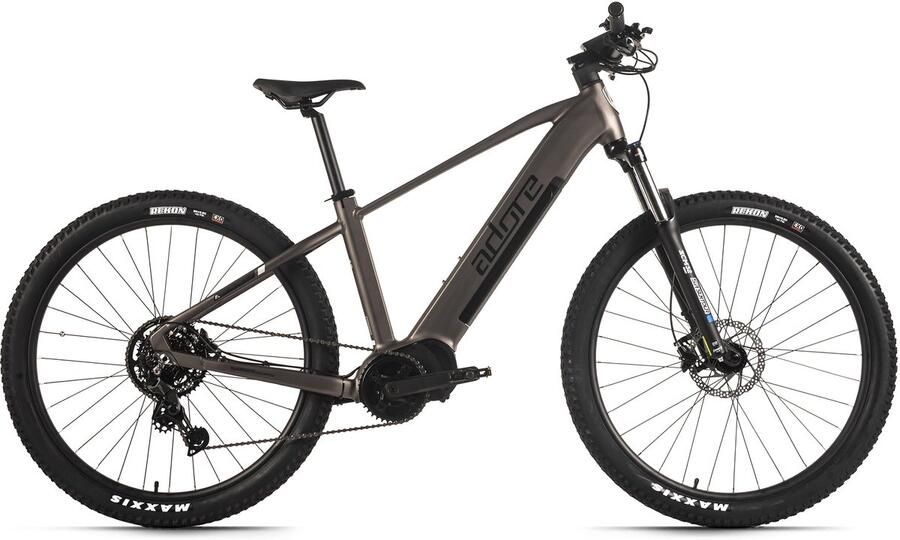 Adore E-Mountainbike Hardtail 29 GX-750 middenmotor 130Nm 15Ah platina-grijs mat