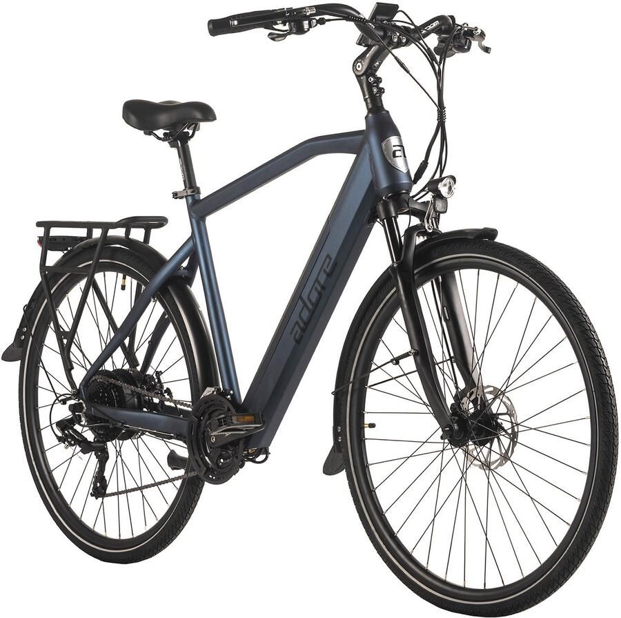 Adore E-Trekkingbike 28 Alu Trekking E-Bike ATR-190 Achterwielmotor 50NM 15Ah Donkerblauw mat