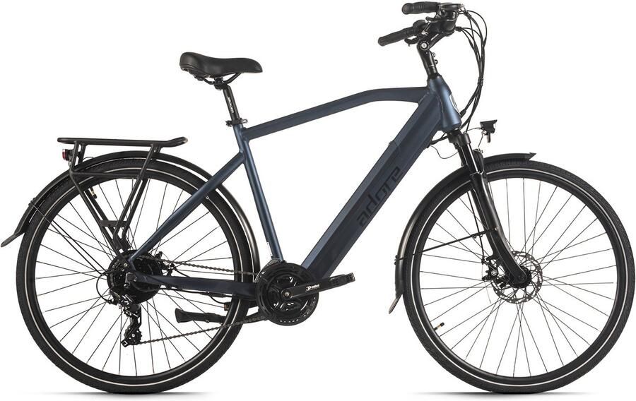Adore E-Trekkingbike 28 Alu Trekking E-Bike ATR-190 Achterwielmotor 50NM 15Ah Donkerblauw mat