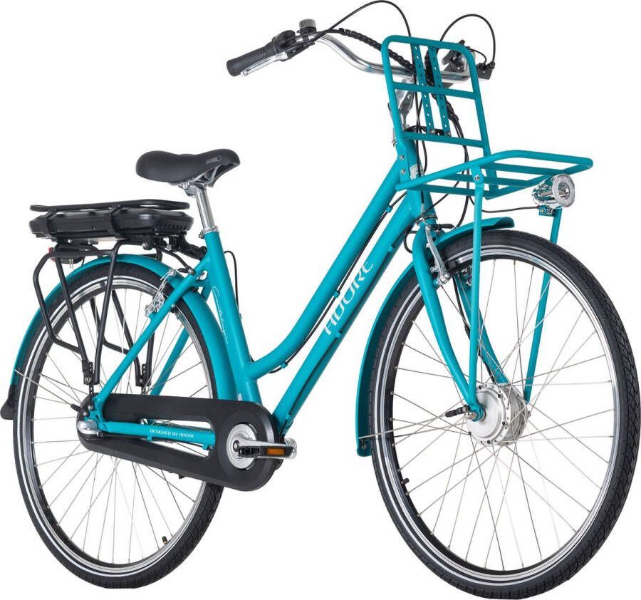 Adore Fiets (elektrisch) E-Citybike 28 '' Cantaloupe blauw 49 cm