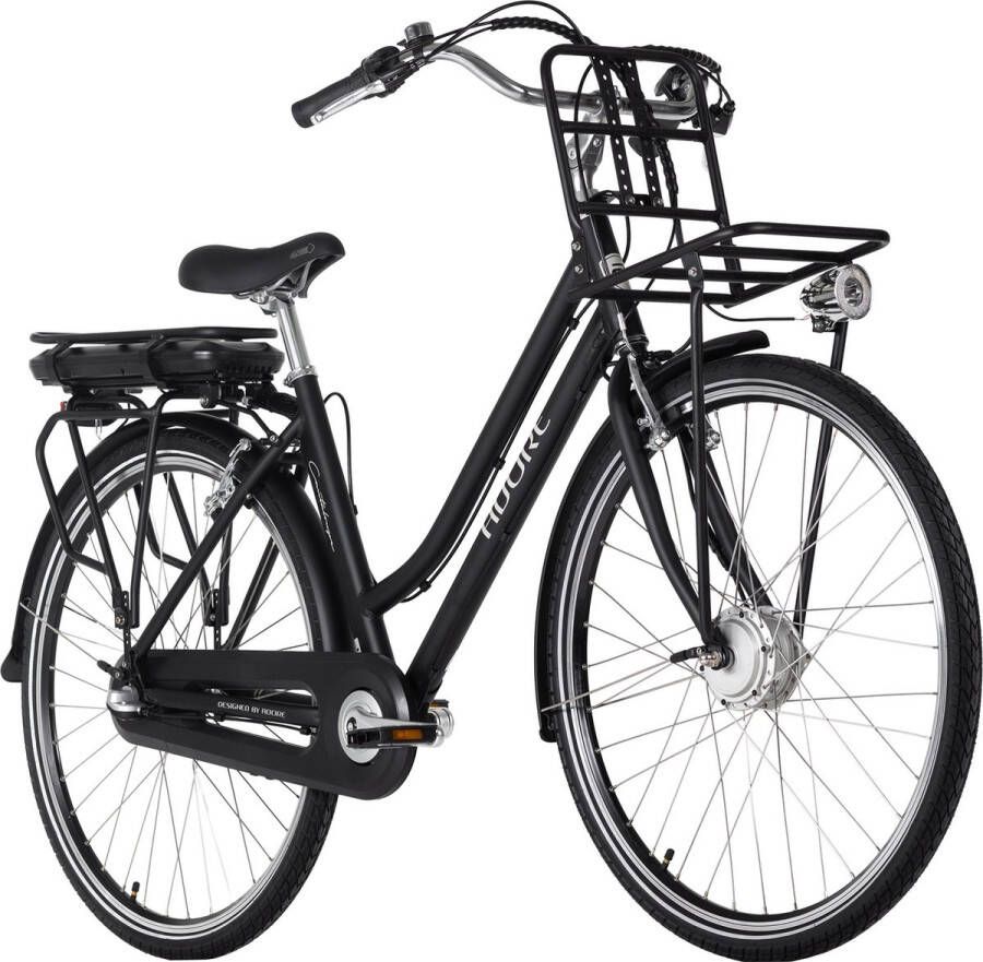 Adore Fiets (elektrisch) E-Citybike 28 '' Cantaloupe zwart 49 cm