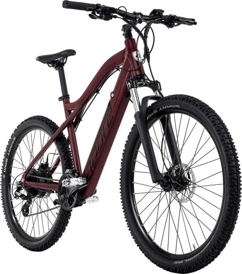 Adore Fiets (elektrisch) E-Mountainbike 27.5'' Enforce rood 250 Watt Li-Ion 36V 14 Ah 504 Wh 49 cm - Foto 2