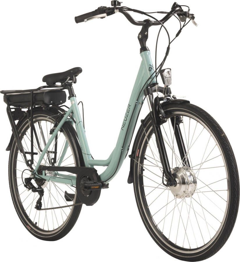 Adore Fiets (elektrisch) E-stadsfiets dames Hollandia Lido 28'' e-bike 7 versnellingen groen 49 cm