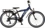 Alpina Yabber Jongensfiets 24 inch Jet Black Metallic Sporty Blue 7 Versnellingen Crossfiets Mountainbike Blauw - Thumbnail 1