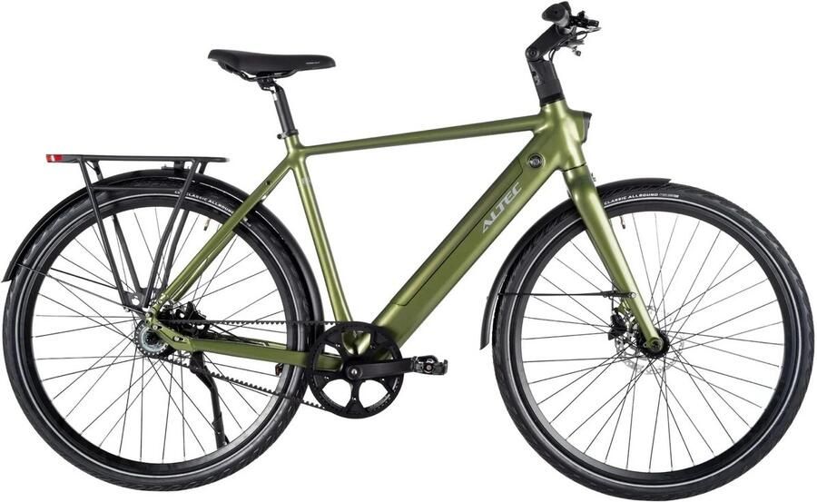 Altec Blitz – Urban E-bike 504Wh – Emerald Green Elektrische Fiets