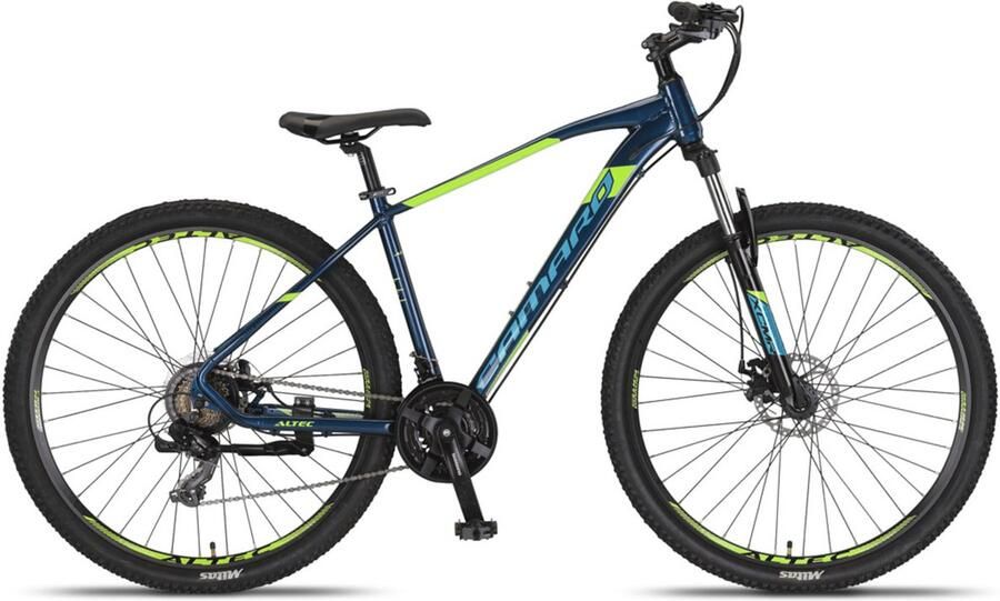 Altec Hardtail Mountainbike Camaro MTB 29 Inch 46 cm Unisex 21V Mechanische schijfrem Petrolblauw