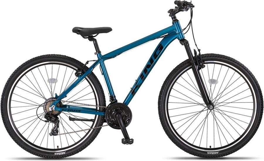 Altec Hardtail Mountainbike King 29 Inch 46 cm Unisex 21V V-Brakes Petrolblauw