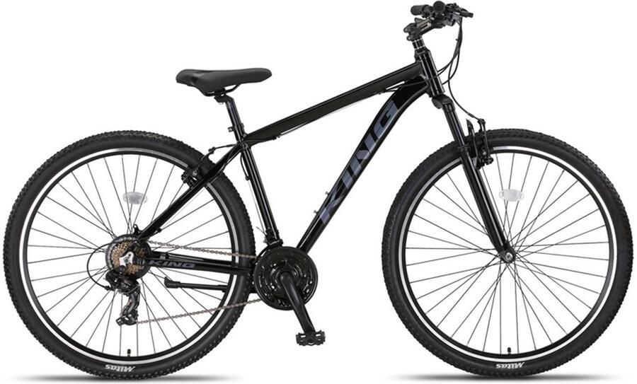 Altec Hardtail Mountainbike King 29 Inch 46 cm Unisex 21V V-Brakes Zwart