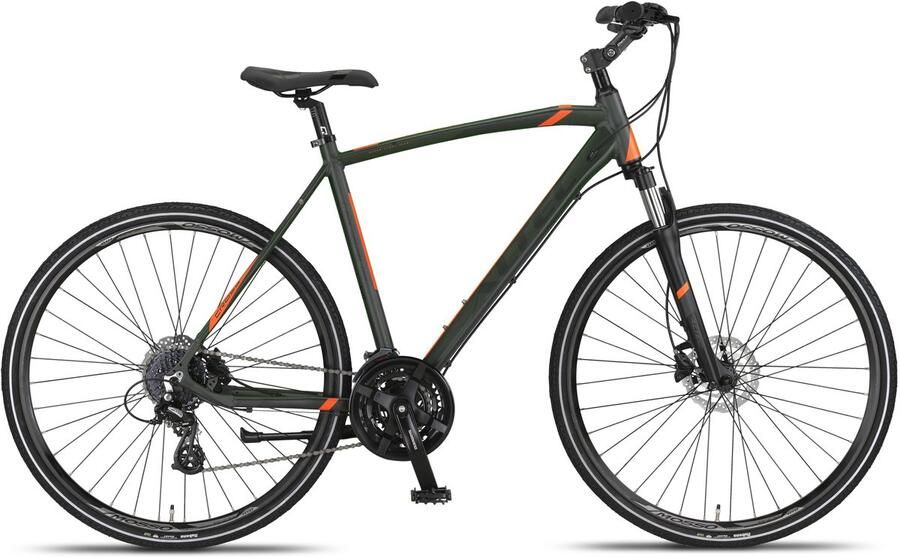 Altec Herenfiets Legarda 28 Inch 56 cm Heren 24V Hydraulische schijfrem Kaki