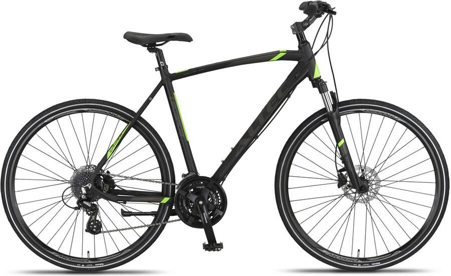 Altec Herenfiets Legarda 28 Inch 56 cm Heren 24V Hydraulische schijfrem Zwart