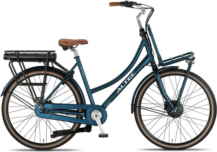 Altec Kratos Elektrische Transportfiets 28 inch Hydraulische Schijfremmen 53 cm 7 versnellingen Night Blue
