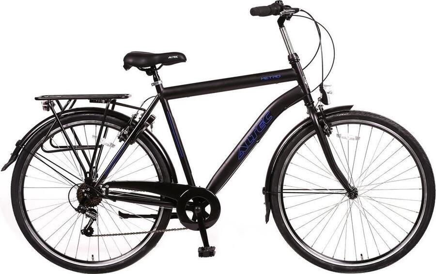 Altec Metro Fiets Mannen Zwart 56 cm