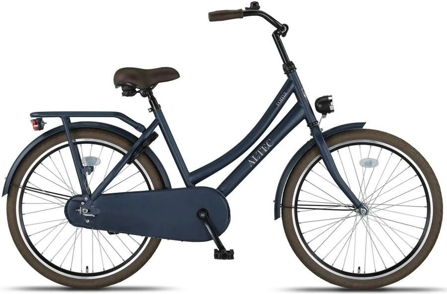 Altec Roma Meisjesfiets Kinderfiets Omafiets Terugtraprem 24 inch Jeans Blue