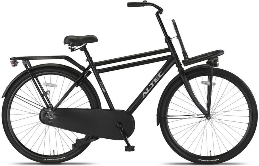 Altec Transportfiets Heren Classic 28 Inch 53 cm Heren Terugtraprem Matzwart