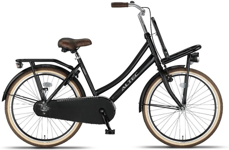 Altec Urban Transportfiets 24 inch Mat Zwart