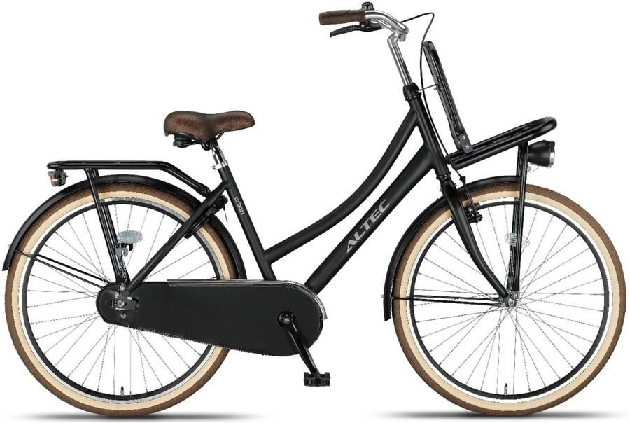 Altec Urban Transportfiets 26 inch Mat Zwart - Foto 1