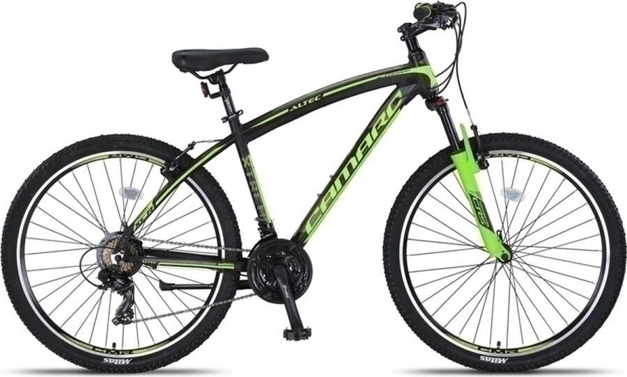 Altec Camaro MTB 27.5 Inch 45 cm Unisex 21V V Brakes Zwart Groen