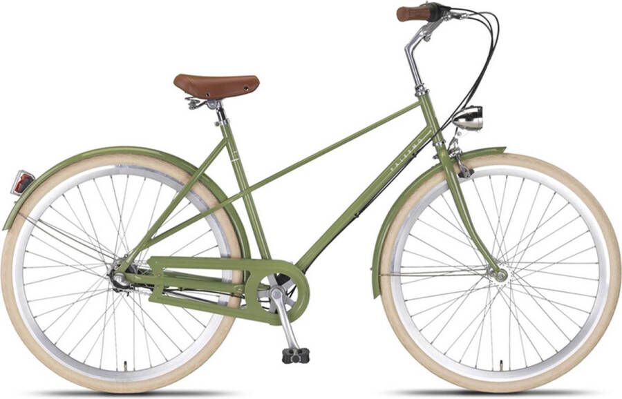 Altec Palermo 28 inch Damesfiets 52cm Handremmen 3v Retro Groen