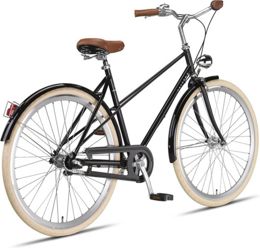 Altec Palermo 28 inch Damesfiets 52cm Terugtraprem 3v Glans Zwart