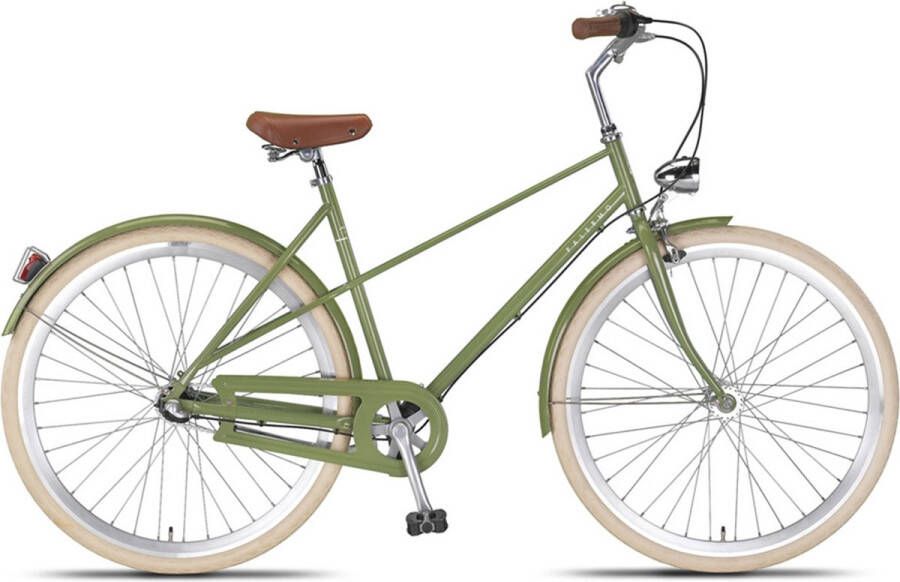 Altec Palermo 28 inch Damesfiets 52cm Terugtraprem 3v Retro Groen