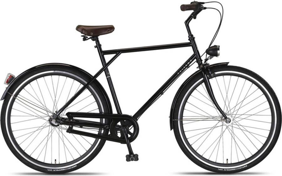 Altec Palermo 28 inch Herenfiets 56cm Terugtraprem 3v Glans Zwart