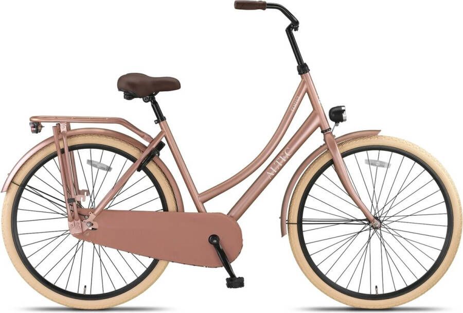 Altec Roma Omafiets 28 Inch 53 cm Dames Terugtraprem Zalmroze