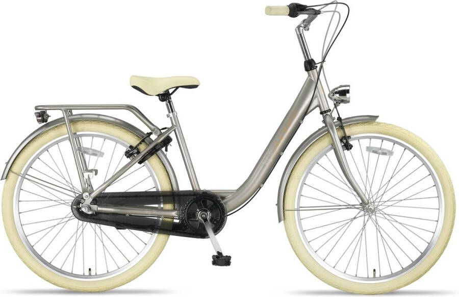 Altec Tuana 26 inch Kinderfiets Meisjesfiets 3 versnellingen Sand