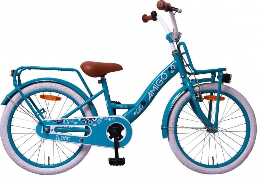 Amigo Bloom s13 20 Inch 29 Cm Meisjes Terugtraprem Turquoise
