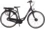 Amigo E-Faro S1 Elektrische Fiets E-bike 28 Inch 50 cm Damesfiets 3 Versnellingen V-Brakes 536 Wh Accu Matzwart - Thumbnail 1