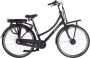 Amigo E-Lagos T2 Elektrische Fiets E-bike 28 Inch 50 cm Damesfiets 3 Versnellingen V-Brakes 536 Wh Matzwart - Thumbnail 1