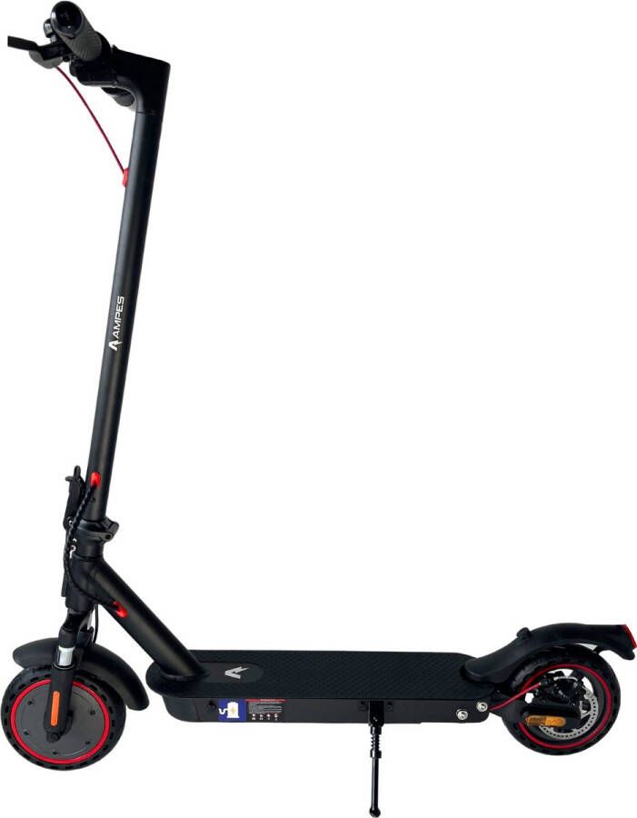 Ampes Elektrische Step met Schokdempers Bereik tot 30KM 25KM H Krachtige 350W Motor Compact inklapbaar 8.5 Inch Anti-Lek Banden Inclusief Smart-App Inclusief Richtingaanwijzers