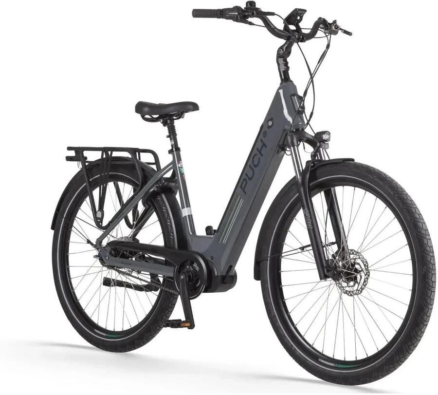 Anroc Puch E-Modern SUV N7 Elektrische Fiets Basalt Grijs Damesfiets E-bike