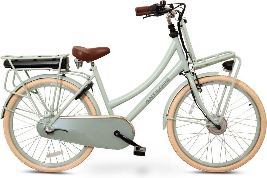 Antilope Cargo Plus N3 Elektrische Transportfiets 26 Inch 46 Cm Lichtgroen