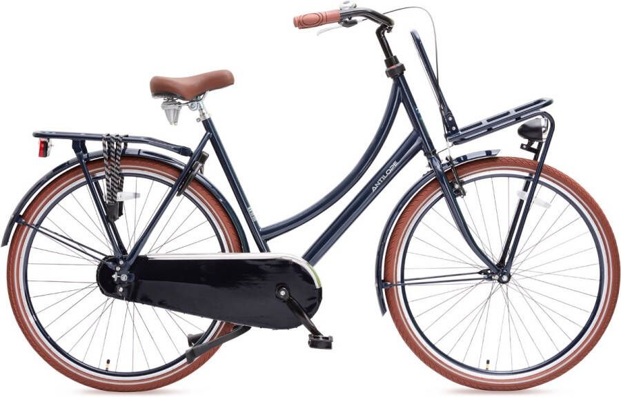 Antilope Cargo X1 Plus Transportfiets 28 Inch Jeans-blauw